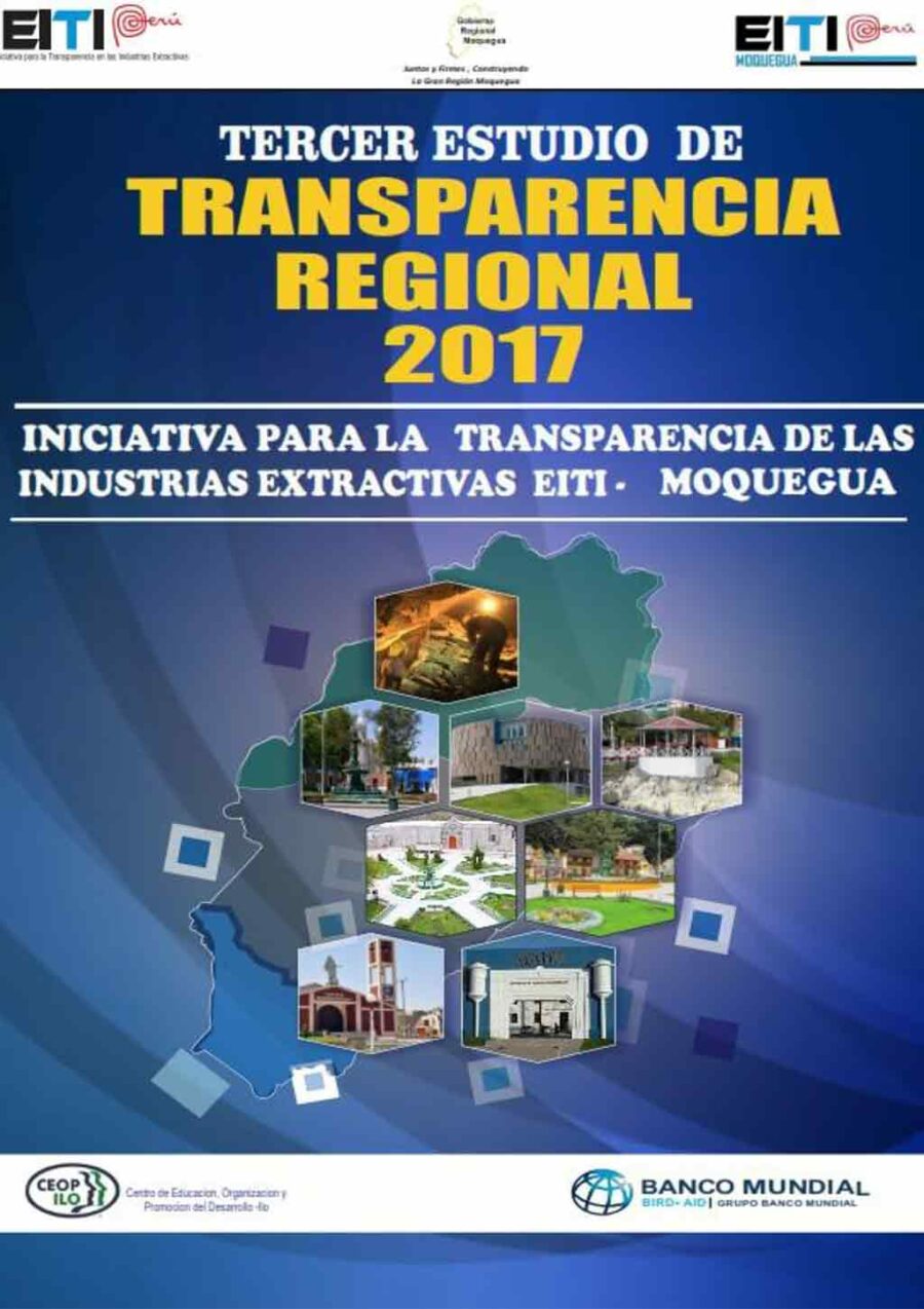 Tercer Estudio de Transparencia Regional EITI Moquegua